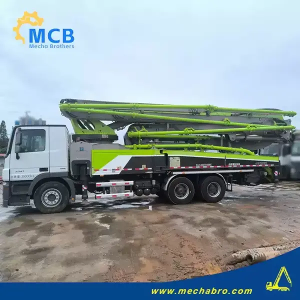 No. 250620P736, 2019 Zoomlion 49m Concrete Pump Truck