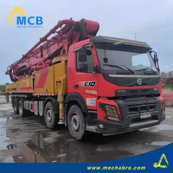 No. 250620P737, 2021 Sany 62m Concrete Pump Truck