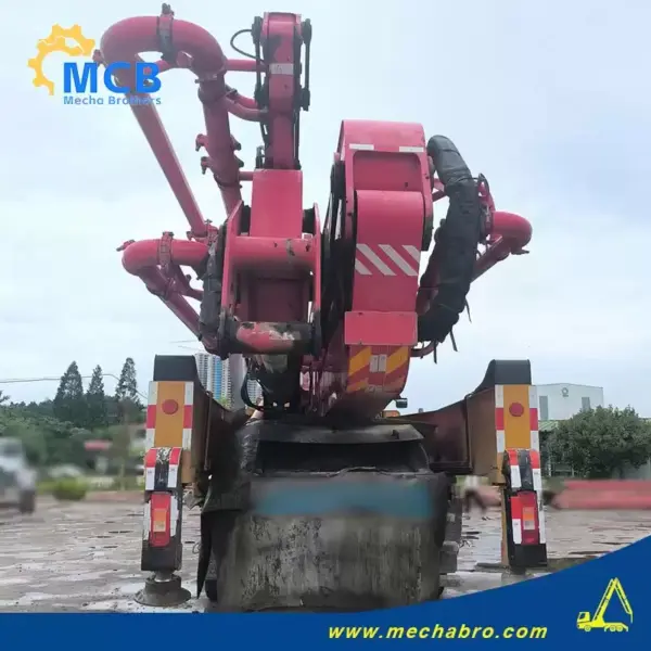 No. 250620P737, 2021 Sany 62m Concrete Pump Truck