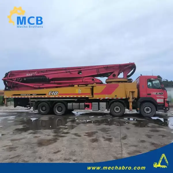 No. 250620P737, 2021 Sany 62m Concrete Pump Truck