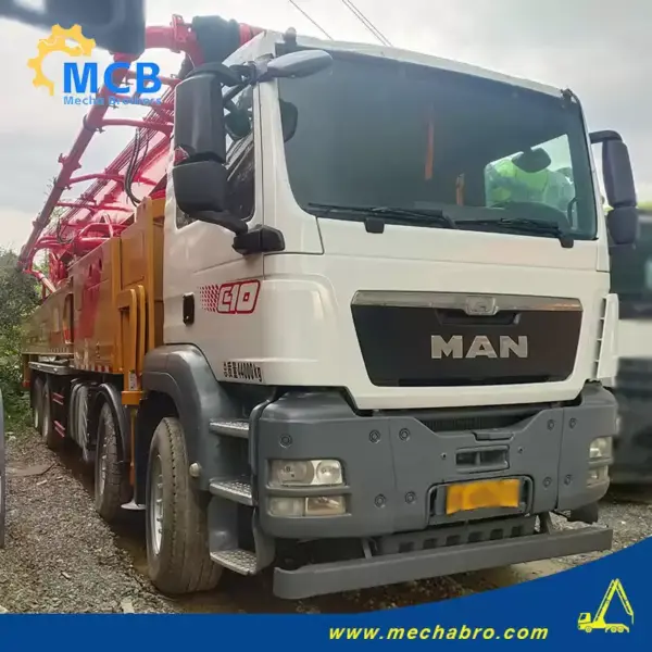 No. 250630P740, 2017 Sany 65m Concrete Pump Truck