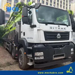 No. 250702P744, 2022 Zoomlion 67m Concrete Pump Truck