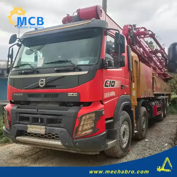 N° 250702P745, camion-pompe à béton Sany de 62 m, 2020