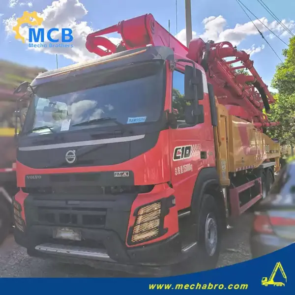 编号 250703P746，2021 年三一 51 米混凝土泵车