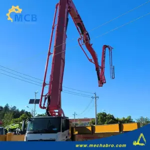 N° 250703P747, camion-pompe à béton Sany de 62 m, 2022