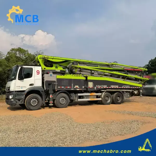 No. 250709P748-3, 2020 Zoomlion 63m Concrete Pump Truck