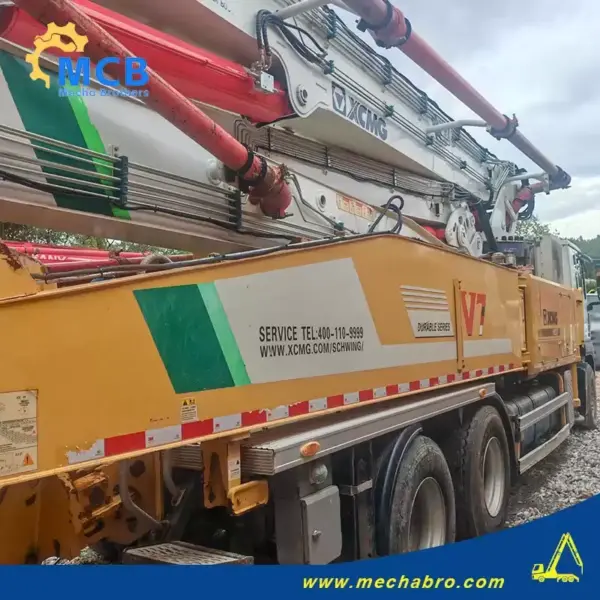 No. 250724P751, 2022 XCMG 52m Concrete Pump Truck