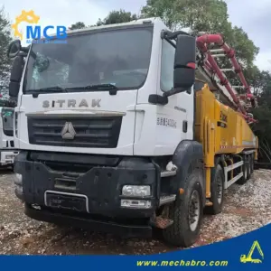 N.º 250724P752, camión bomba de hormigón XCMG de 67 m de 2021