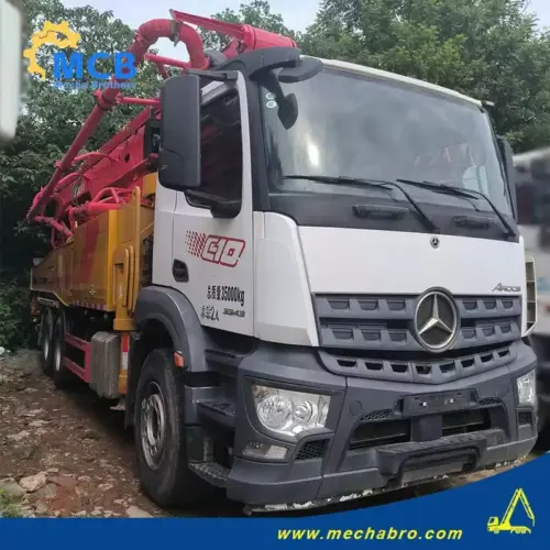 1753770626670169.jpg.webp No. 250724P753, 2020 Sany 52m Concrete Pump Truck