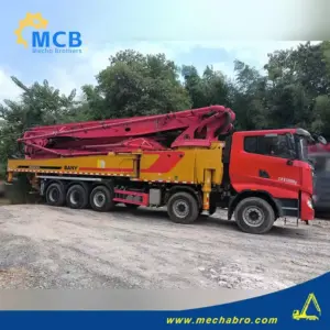 编号 250807P758，2021 年三一 65 米混凝土泵车