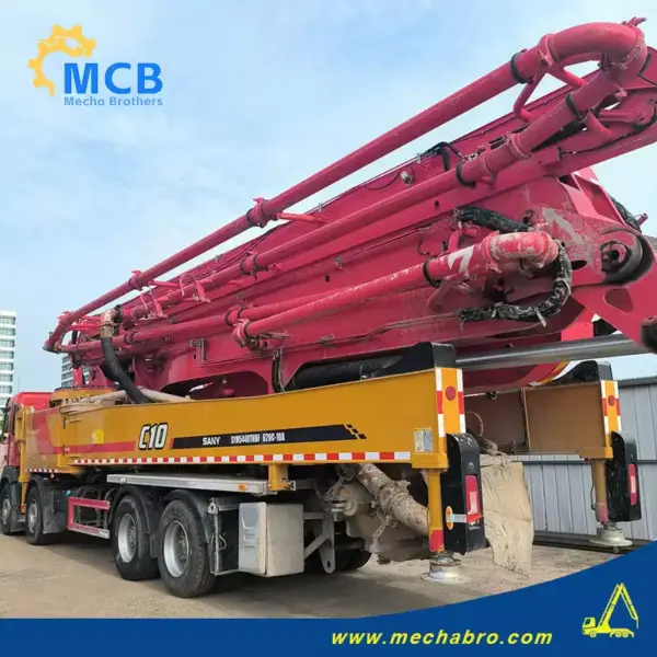 No. 250811P763-7, 2022 Sany 62m Concrete Pump Truck