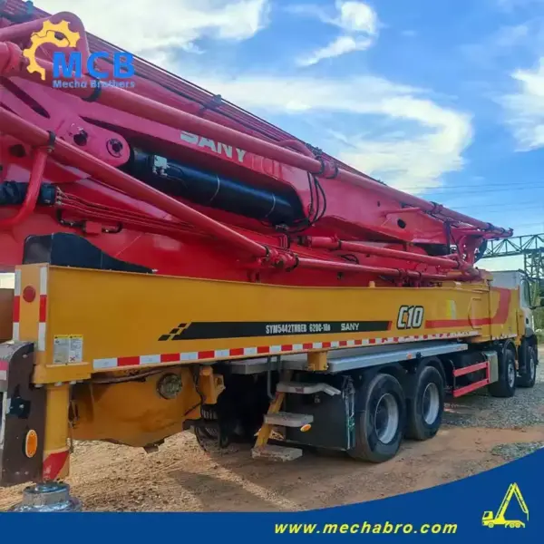رقم 250825P766-1، شاحنة ضخ الخرسانة طراز Sany 62m، عام 2020