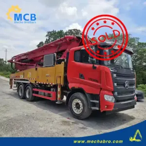 No. 240717P532, 2021 Zoomlion 62m concrete pump truck
