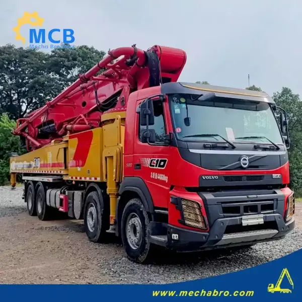 No. 250902P772-12 2021 Sany 62m Concrete Pump Truck