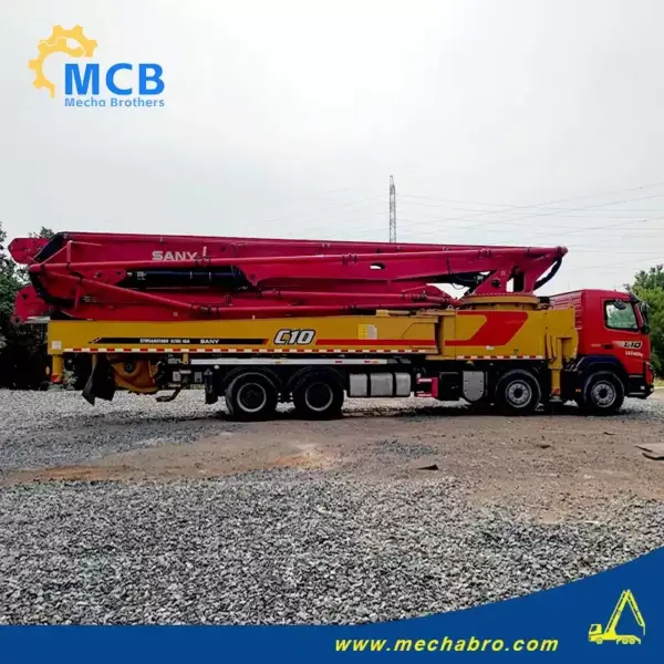 No. 250902P772-12 2021 Sany 62m Concrete Pump Truck