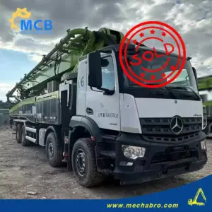 No. 240819P552, 2020 Zoomlion 59m concrete pump truck