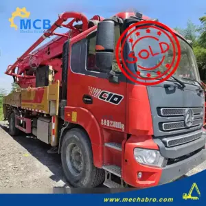 No. 240813P546, 2022 Zoomlion 62m concrete pump truck