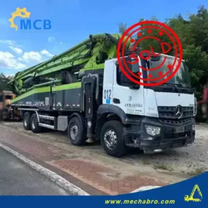 No. 240809P545, 2020 Zoomlion 63m concrete pump truck