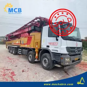 No. 241101P603, 2020 Sany 56m Concrete Pump Truck