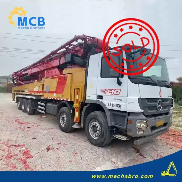 No. 241101P603, 2020 Sany 56m Concrete Pump Truck