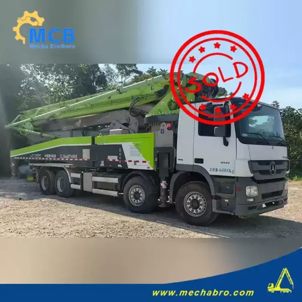 No. 250318P685, 2019 Zoomlion 63m Concrete Pump Truck