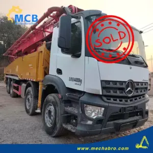 رقم 250121P661، شاحنة مضخة الخرسانة ساني 62 مترًا طراز 2020