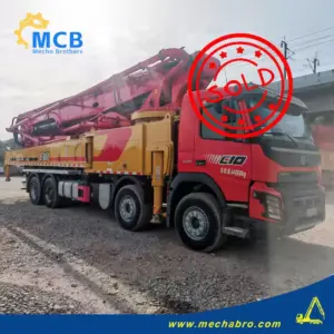No. 250902P772-12 2021 Sany 62m Concrete Pump Truck