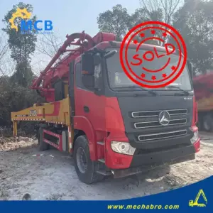 No. 250212P664, 2021 Zoomlion 59m Concrete Pump Truck