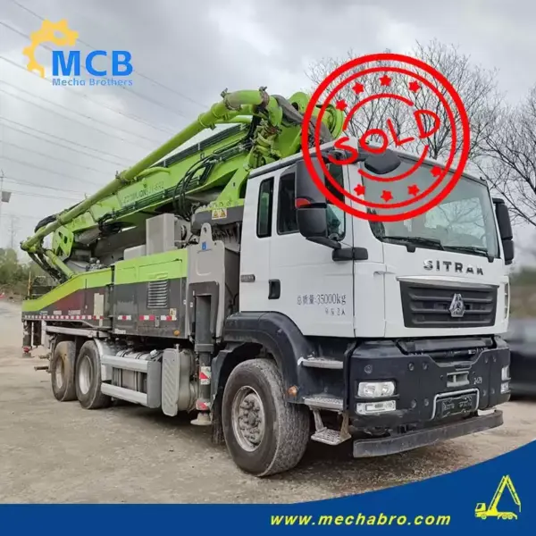 No. 250610P728, 2020 Sany 43m Concrete Pump Truck