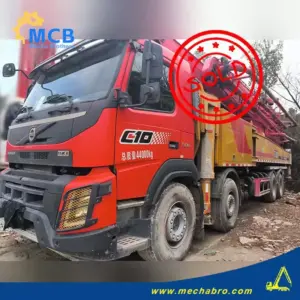 1756887626475333.jpg.webp رقم 251202P783، شاحنة مضخة الخرسانة طراز Sany 43m، عام 2022