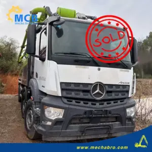 No. 250327P698-8, 2021 XCMG 58m Concrete Pump Truck