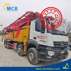 No. 250630P740, 2017 Sany 65m Concrete Pump Truck