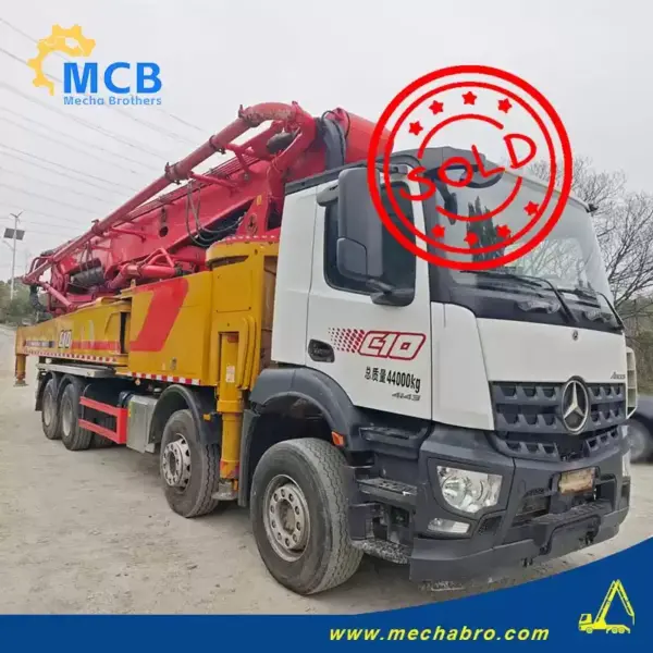 No. 250630P740, 2017 Sany 65m Concrete Pump Truck