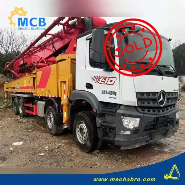 No. 250326P696, 2021 Sany 65m Concrete Pump Truck