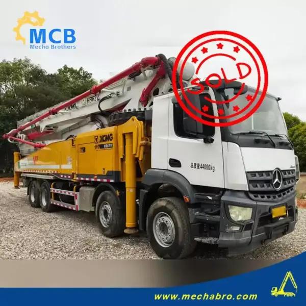 No. 250328P699, 2020 XCMG 62m Concrete Pump Truck
