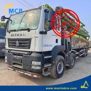 No. 250410P707, 2022 Zoomlion 62m Concrete Pump Truck