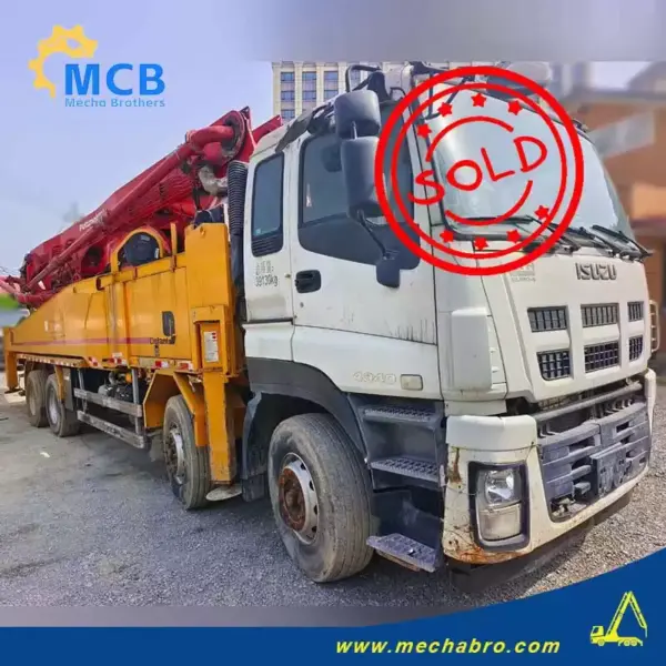 N.º 250417P710, camión bomba de hormigón Putzmeister de 49 m de 2014