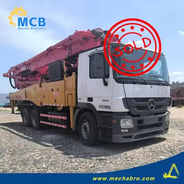 1756890397935491.jpg.webp No. 250825P764, 2018 Sany 72m Concrete Pump Truck