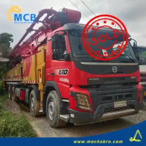 No. 250915P770-10, 2021 Zoomlion 62m Concrete Pump Truck