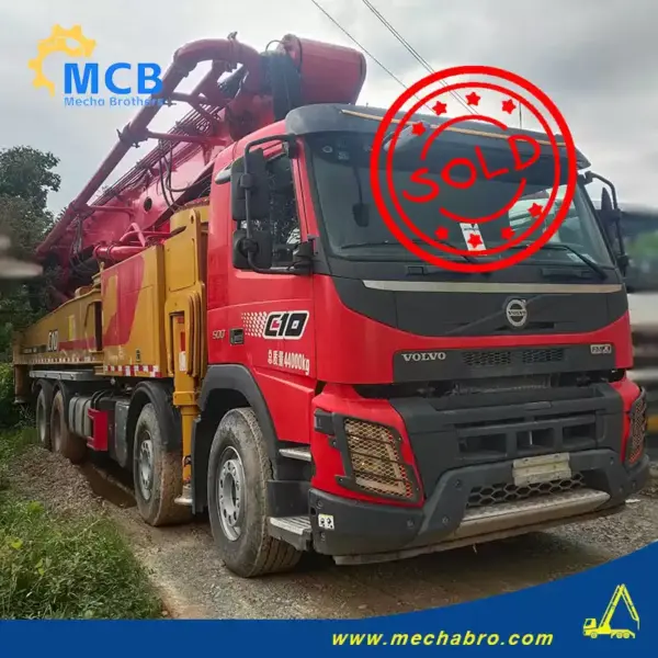 No. 250915P770-10, 2021 Zoomlion 62m Concrete Pump Truck