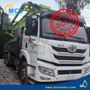 No. 250724P750, 2023 Zoomlion 43m Concrete Pump Truck