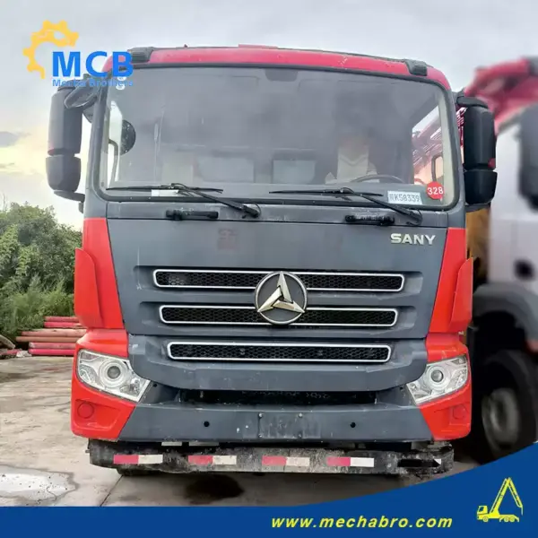 رقم 250909P775، شاحنة مضخة الخرسانة طراز Sany 43m، عام 2021