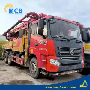 رقم 250909P775، شاحنة مضخة الخرسانة طراز Sany 43m، عام 2021