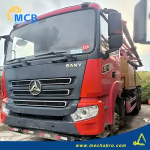 رقم 250909P775، شاحنة مضخة الخرسانة طراز Sany 43m، عام 2021