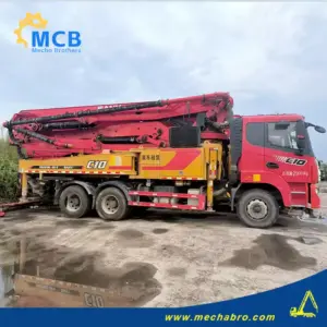 رقم 250909P775، شاحنة مضخة الخرسانة طراز Sany 43m، عام 2021