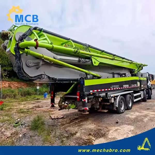 No. 250915P770-10, 2021 Zoomlion 62m Concrete Pump Truck