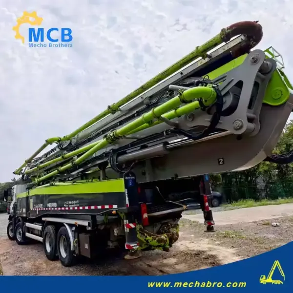No. 250915P770-10, 2021 Zoomlion 62m Concrete Pump Truck
