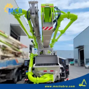 No. 250916P777, 2011 Zoomlion 38m Concrete Pump Truck