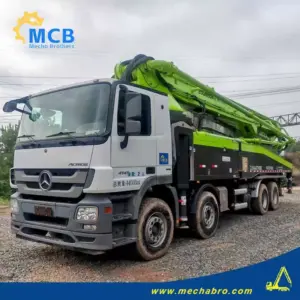 No. 250825P765-2, 2019 Zoomlion 56m Concrete Pump Truck