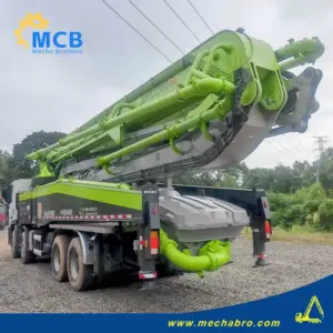 No. 250825P765-2, 2019 Zoomlion 56m Concrete Pump Truck